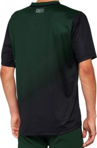 100% Koszulka męska 100% CELIUM Jersey krótki rękaw forest green black roz. S (NEW 2022) 4