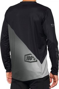 100% Koszulka męska 100% R-CORE X Jersey długi rękaw black grey roz. L (NEW 2022) 2