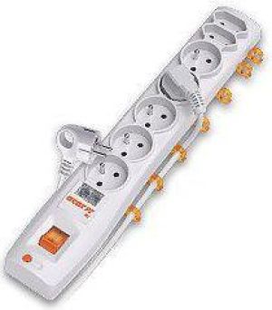 Listwa zasilająca Acar P7 RJ przeciwprzepięciowa 7 gniazd 1.5 m szary (ALPACARP7RJ1N) 2