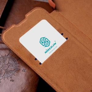 Nillkin Etui Nillkin QIN Pro do Samsung Galaxy A53 5G (Brązowe) uniwersalny 9