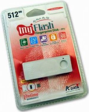 Pendrive ADATA FP1 z czytnikiem linii papilarnych 512MB 1