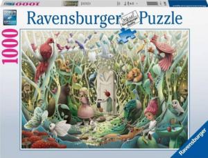 Ravensburger Puzzle 1000el Tajemniczy ogród 168064 RAVENSBURGER 1