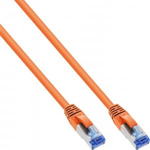 InLine InLine® Patch Cable S/FTP PiMF Cat.6A halogen free 500MHz orange 1m 1