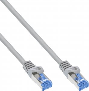 InLine InLine® Patch cable, Cat.6A, S/FTP, TPE flexible, grey, 1.5m 1