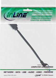 InLine InLine® Patch cord extension, RJ45 protector, S/FTP (PiMf), Cat.6A, halogen-free, copper, black, 0.2m 3