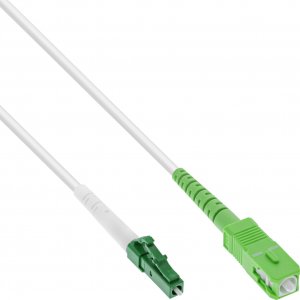 InLine InLine® Fiber Optical Simplex Cable, FTTH, LC/APC 8° to SC/APC 8°, 9/125µm, OS2, 20m 1