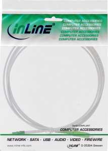 InLine InLine® Fiber Optical Simplex Cable, FTTH, LC/APC 8° to SC/APC 8°, 9/125µm, OS2, 5m 2
