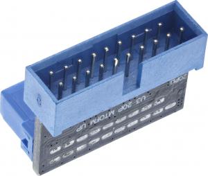 InLine Adapter kątowy 19-pin USB 3.0 (33448O) 2