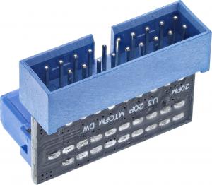 InLine Adapter kątowy 19-pin USB 3.0 (33448U) 2