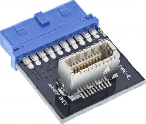 InLine Adapter wewnętrzy USB 3.0 - USB 3.1 Key B (33446C) 2