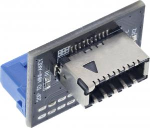 InLine Adapter wewnętrzy USB 3.0 - USB 3.1 Key A (33446E) 2