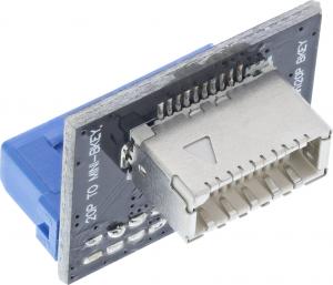 InLine Adapter wewnętrzy USB 3.0 - USB 3.1 Key B (33446F) 2