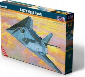 Olymp Aircraft Model samolotu do sklejania F-117A "Night Hawk" 1:72 E-05 1