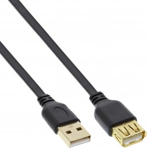 Kabel USB InLine USB-A - USB-A 1.5 m Czarny (34615F) 1