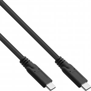 Kabel USB InLine USB-C - USB-C 3 m Czarny (35703A) 1