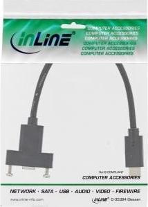 Kabel USB InLine USB-C - HDMI 0.2 m Czarny (33441G) 1