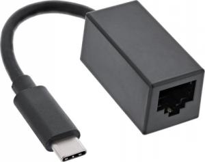 Adapter USB InLine InLine® USB 3.0 Gigabit ethernet network adaptor cable, USB Type-C plug 1