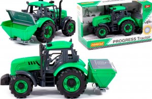 Polesie Polesie 91239 Traktor " Progres" rolniczy inercyjny zielony w pudełku 1