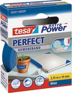 Tesa tesa extra Power Perfect Gewebeband 2,75m 19mm blau 1