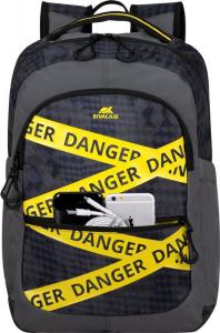 Plecak RivaCase Erebus 15,6" (5431 grey camo) 11