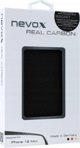 Nevox Nevox CarbonSeries Cover Magnet series etui do iPhone 12 5.4" - Czarny 5