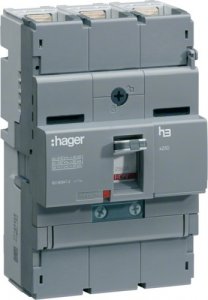 Hager Wyłącznik mocy 160A 3P 40kA x250 TM HNB160H 1