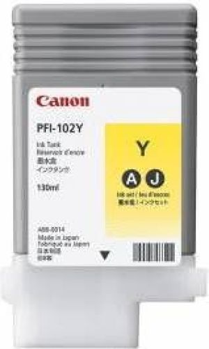 Tusz Canon tusz PFI-102Y Yellow 1