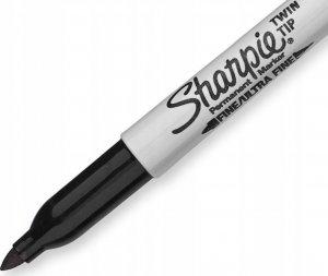 Sharpie Marker Twin Tip czarny 2 sztuki w blistrze 4