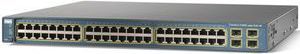 Switch Cisco Catalyst 3560 48 10/100/1000T PoE, 4 SFP, Standard Image (WS-C3560G-48PS-S) 1