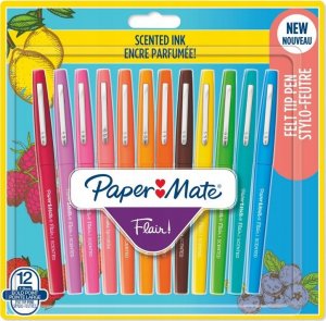 Paper Mate Zapachowe Flamastry Flair 12 Kolorów 1
