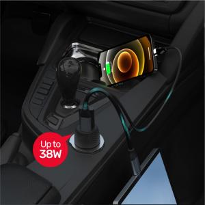 Ładowarka Unitek Powertrain Duo 1x USB-A 1x USB-C 3 A  (P1400A) 3