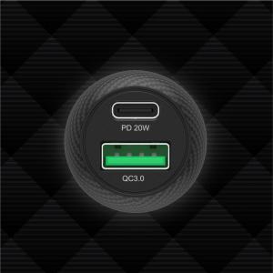 Ładowarka Unitek Powertrain Duo 1x USB-A 1x USB-C 3 A  (P1400A) 4