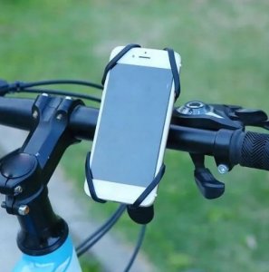 Hurt-net SILIKONOWY UCHWYT ROWEROWY NA TELEFON SMARTFON 6