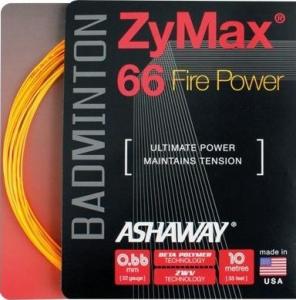 Ashaway Naciąg do badmintona ZyMax 66 Power - set ASHAWAY Pomarańczowy 1