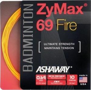 Ashaway Naciąg do badmintona ZyMax 69 Fire - set ASHAWAY Pomarańczowy 1