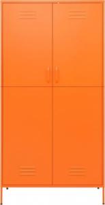 vidaXL vidaXL Szafa, pomarańczowa, 90x50x180 cm, stalowa 4
