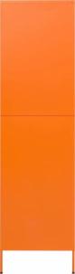 vidaXL vidaXL Szafa, pomarańczowa, 90x50x180 cm, stalowa 5