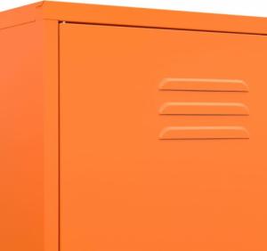 vidaXL vidaXL Szafa, pomarańczowa, 90x50x180 cm, stalowa 8