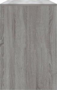 vidaXL vidaXL 3-częściowy zestaw mebli jadalnianych, szary dąb sonoma, płyta 7