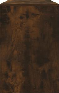 vidaXL vidaXL 3-częściowy zestaw mebli jadalnianych, przydymiony dąb, płyta 7