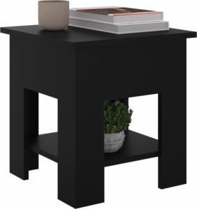 vidaXL Stolik kawowy, czarny, 40x40x42 cm 4