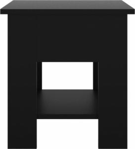 vidaXL Stolik kawowy, czarny, 40x40x42 cm 5