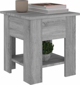 vidaXL Stolik kawowy, szary dąb sonoma, 40x40x42 cm 4