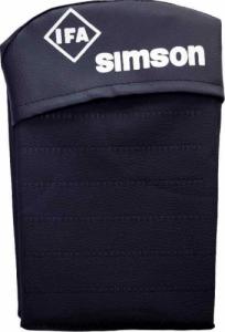 Z.P.H. Moto-Mer Pokrowiec siedzenia obicie Simson S50 S51 pikowany czarny 2