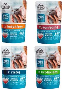 Frendi Frendi kawałki w delikatnym sosie Mix smaków 96x100g 1