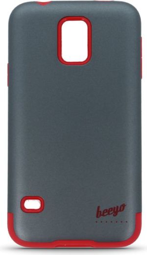 Beeyo Nakładka Synergy Samsung Galaxy S5 szaro-czerwona (GSM016187) 1