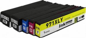 Tusz WhiteBox 5x Tusz Do HP 970XL 971XL 250/110ml CMYK 1