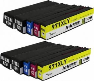 Tusz WhiteBox 10x Tusz Do HP 970XL 971XL 250/110ml CMYK 1