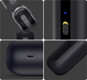 Odkurzacz ręczny Baseus Baseus A2 bezprzewodowy mini odkurzacz samochodowy 70 W 5000 Pa zielony (VCAQ030006) 9