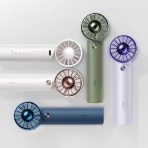Wentylator Baseus Baseus mini wentylator wiatrak 2000mAh fioletowy (ACFX000005) 14